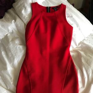 Red Body Con dress